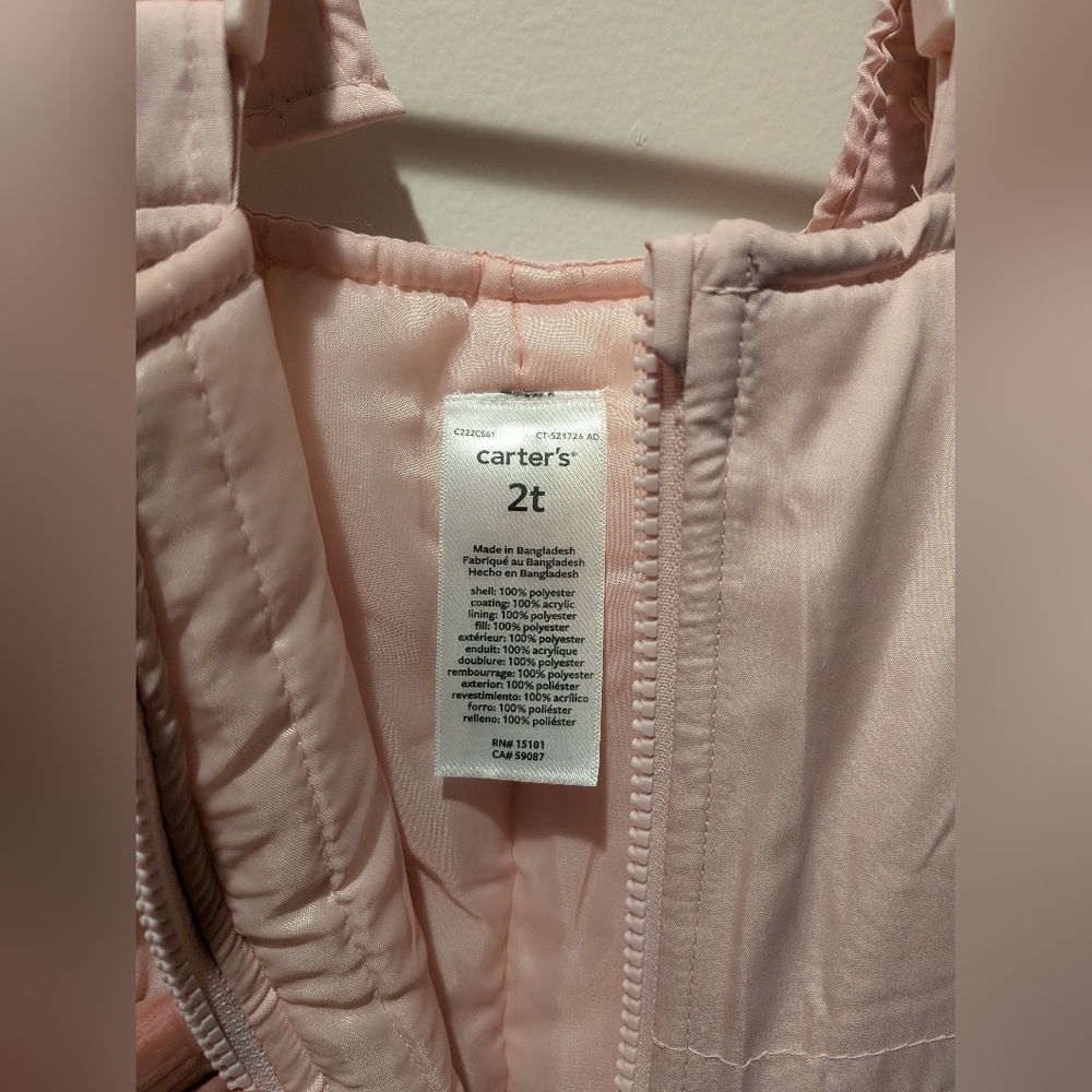 Girl's Snow Pants 2T - Picture 2 of 3
